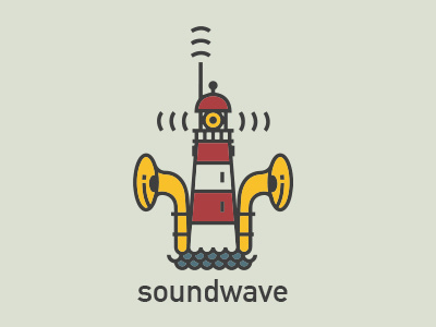 soundwave lighthouse logo