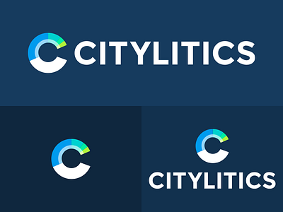 Citylitics Logo (Light) brand design branding logo logodesign logos