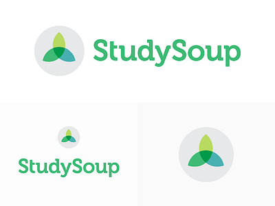 StudySoup Logo and Icon design on white