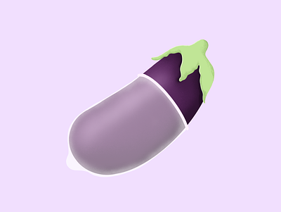 Protect Your Willy branding condom design digital eggplant graphic design illustration illustrator ipad pro pastel procreate purple vegetables