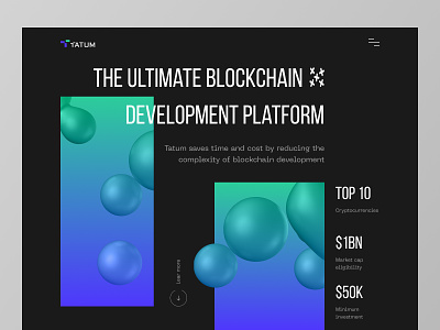 The ultimate blockchain development platform blockchain crypto cryptocurrencies design development investment market platform ui uiux