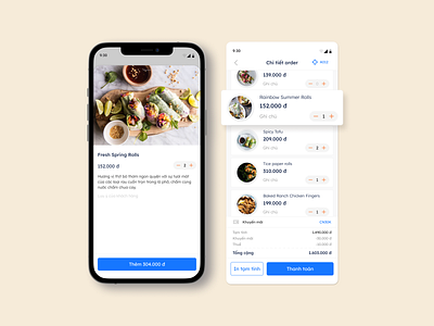 Restaurant Mobile Pos App By Hân Ngọc On Dribbble