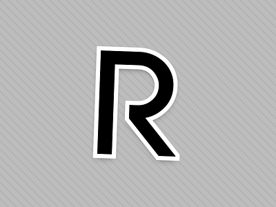 "Reiner" Monogram letter r logo monogram r