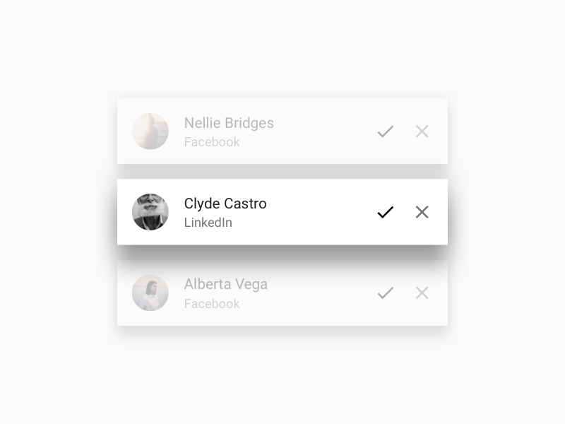 #dailyui #078 - Social Network Invitations by Jeff Reiner on Dribbble