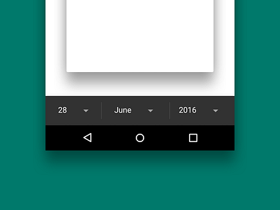 #dailyui #080 - Date Picker Toast android daily ui date date picker material material design material ui materialui notification notify picker toast