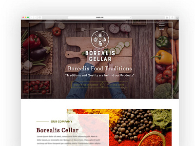 Borealis Cellar brand guidelines branding logo design package design website design