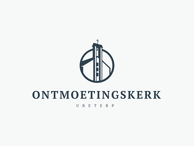 Logo concept Ontmoetingskerk Ureterp branding church logo