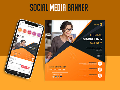 Social Media Post Design ads advertising businesscard businessflyer digital marketing facebook story graphic design instagram post social media