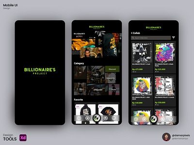 Clothing App Billionaire’s Project