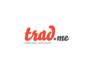 trad.me branding logo