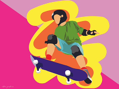 Skateboard adobe illustrator design art graphicdesign illustration illustration art illustrator vector illustration vectorart vectors