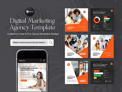 Digital Marketing Agency Instagram Template