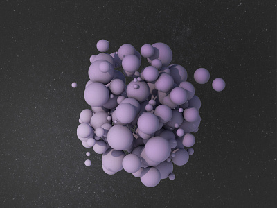 Blobs #4 3d abstract blobs c4d cinema 4d design photoshop