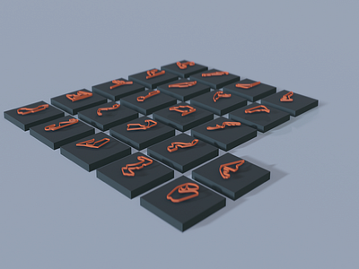 F1 2020 Track Tiles