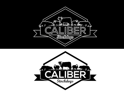 Caliber Stockdogs1 agriculture logo graphicdesign logodesign