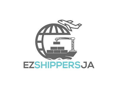 ezshippersja graphics illustration logodesign