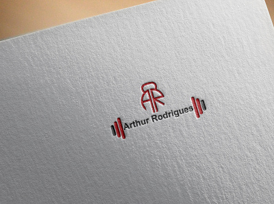 Arthur Rodrigues graphics gym logo illustration logodesign