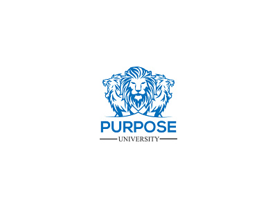 Purpose University graphics illustration logodesign