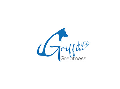 Griffin Greatness1 01 dog logo fiverr graphics illustration logodesign