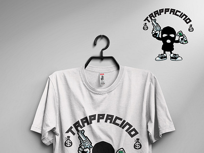 Trappacino fiverr graphics illustration logodesign t shirt design