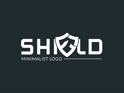 Shield minimal logo design