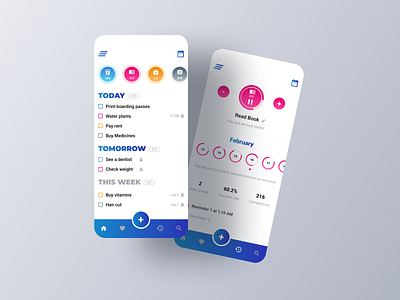 To Do List App UI Minimal Design