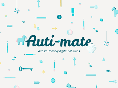 Autimate Header applied branding illustration logo