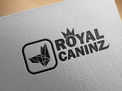 ROYAL CANINZ branding business logo design flat logo logo design