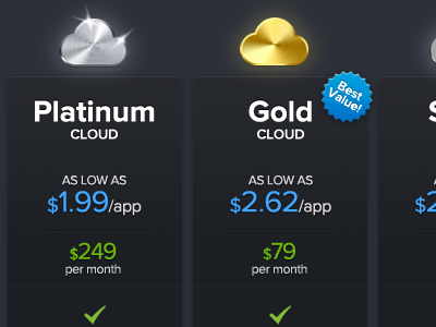 PHP Fog's pricing page