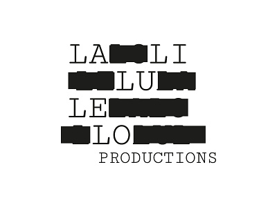 Lalilulelo black confidential logo movie productions thriller