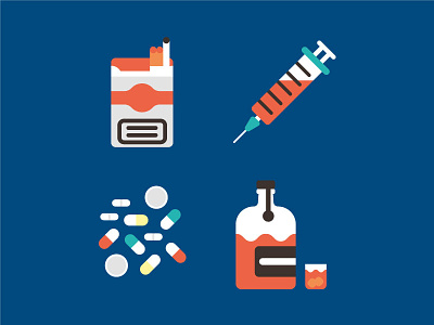 drug addicts alcohol drugs drugstore icon icons illustration tobacco vectorial