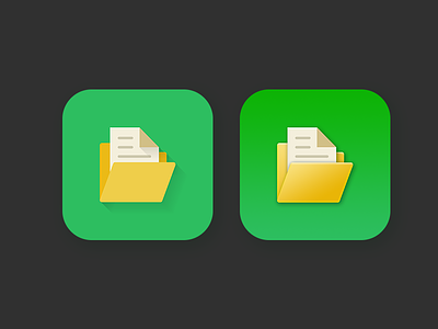 File manager icon long shadow & big sur style 3d macos style icon 3d macos style icon app icon big sur style experimental file manager flat long shadow
