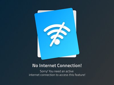 No Internet Connection