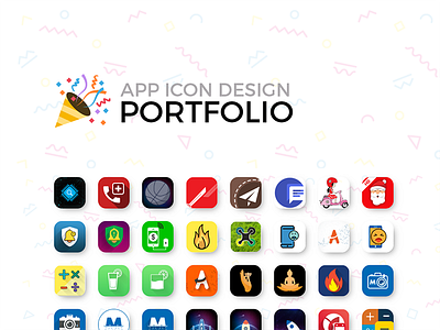 App Icon Portfolios app icon flat icon icon design