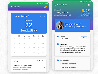 Meeting Minutes App | #MadeWithFigma