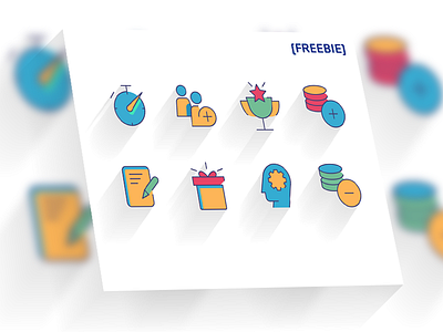 colorful free icons set