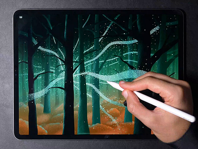 Magic Forest illustration