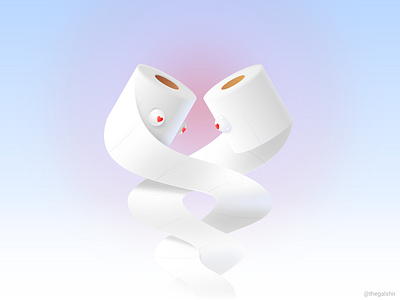 Toilet paper love