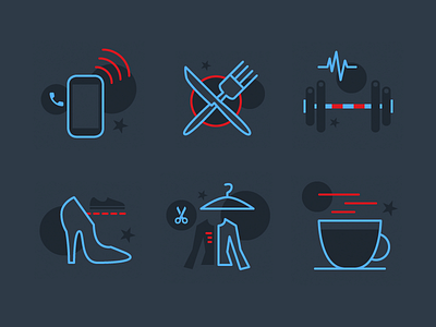 Shopping Icons Set