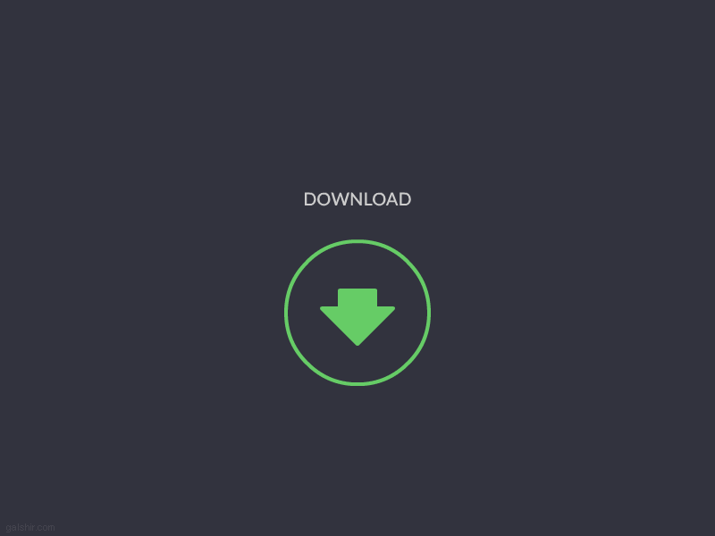 Download Button animation download gif ui ux