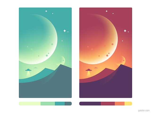 Space Mobile Wallpapers by Gal Shir on Dribbble