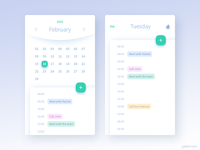 Calendar App