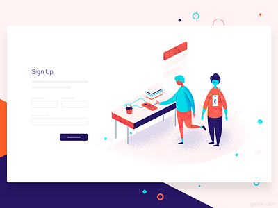 Sign Up Illustration