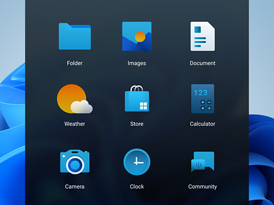 Windows 11 Icons
