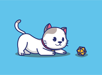 A Happy Cat cat catmascot cool cute design logo mascot mascotlogo