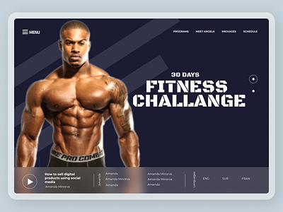 Fitness trainer App