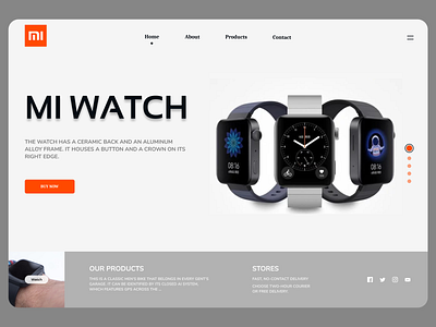 Online Watches branding design designs new newdesign typography ui uidesign ux web