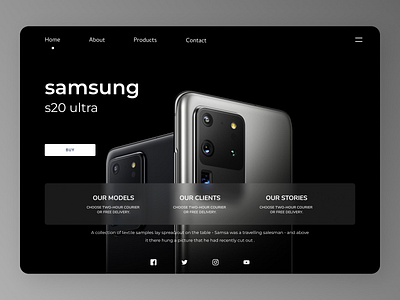 Samsung Products design designs firstshot minimal new ui uidesign ux uxde web