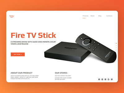 Tv Sticks design minimal new online typography ui ux web web design webdesign