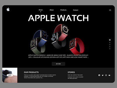 Online Watches Web Concept